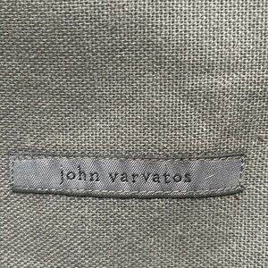 John Varvatos Large Gray Drawsting Dust Bag